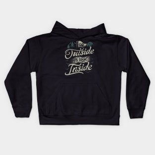 Go Outside To Look Inside II by Tobe Fonseca Kids Hoodie